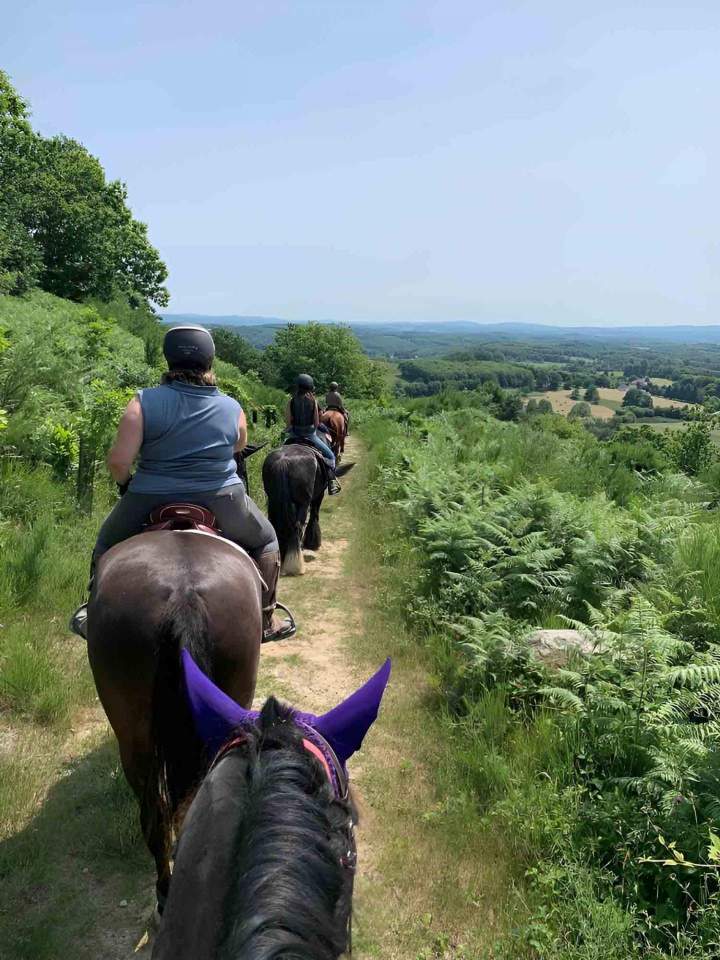Excursion à cheval Creuse