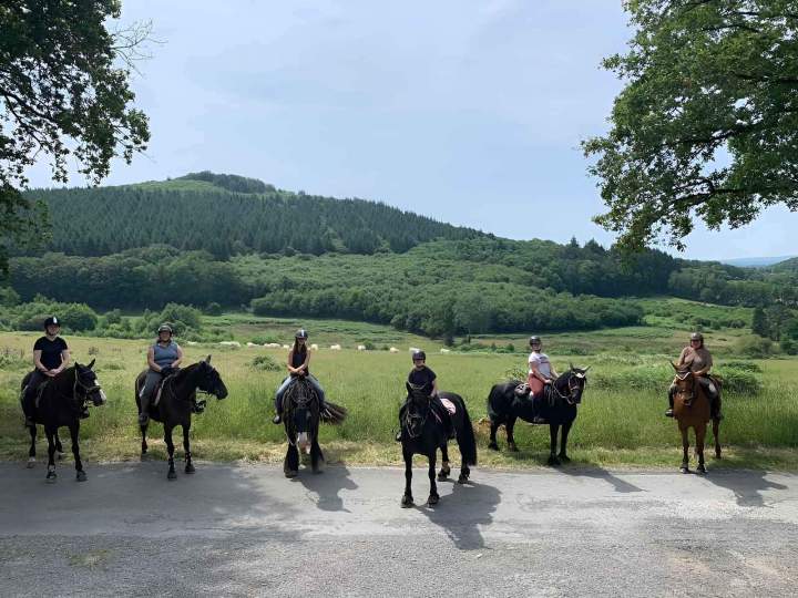 Randonnée équestre Creuse